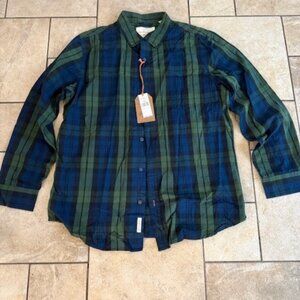 Weatherproof Vintage Men's Large Long Sleeve Button Up